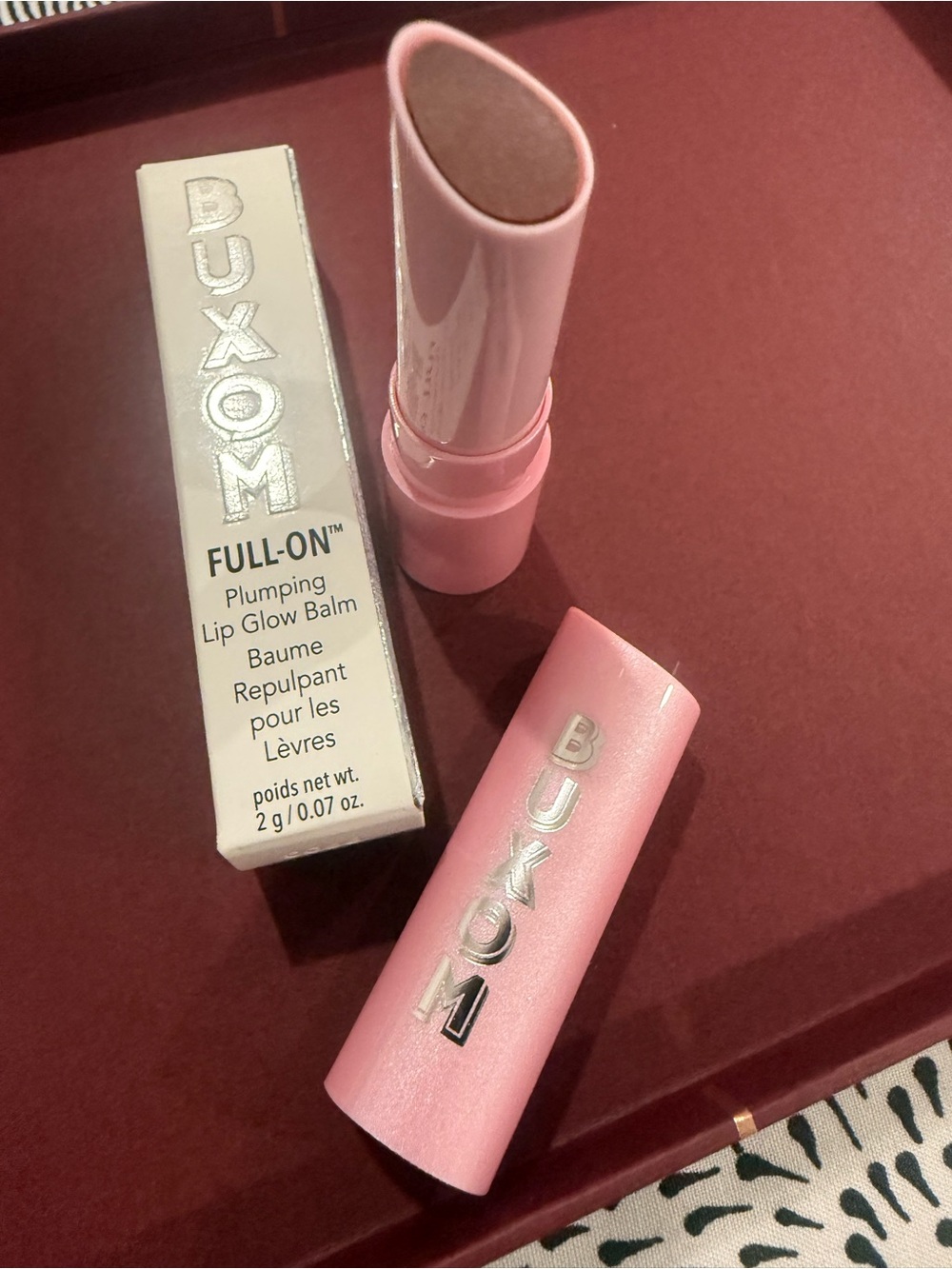 Buxom Full-On Plumping Lip Glow Balm — Soft Pink